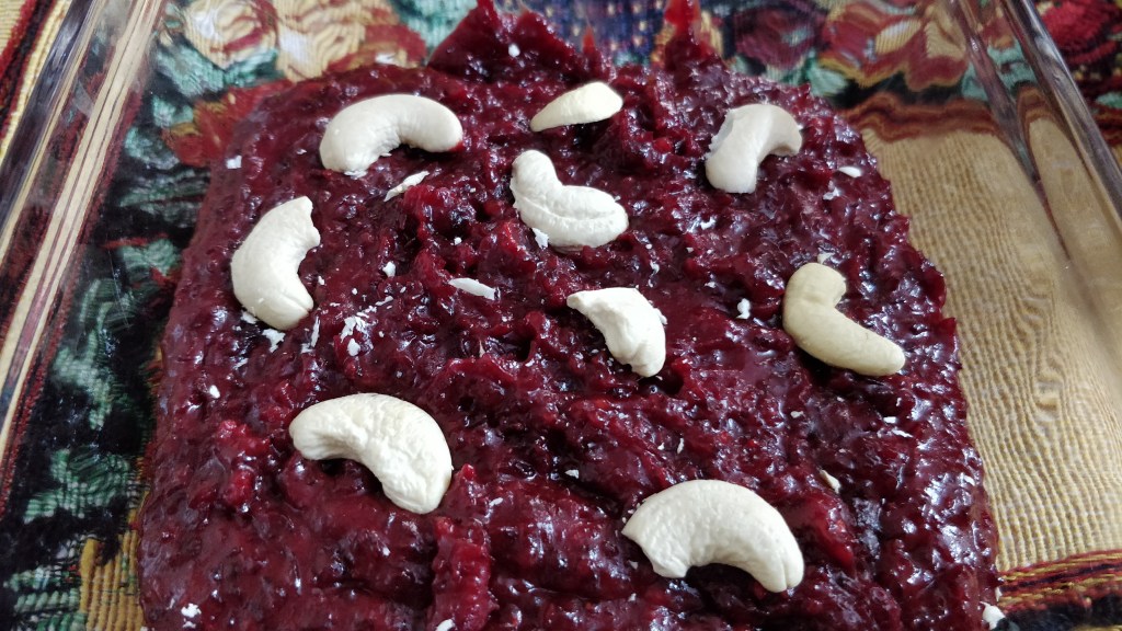 Beetroot halwa